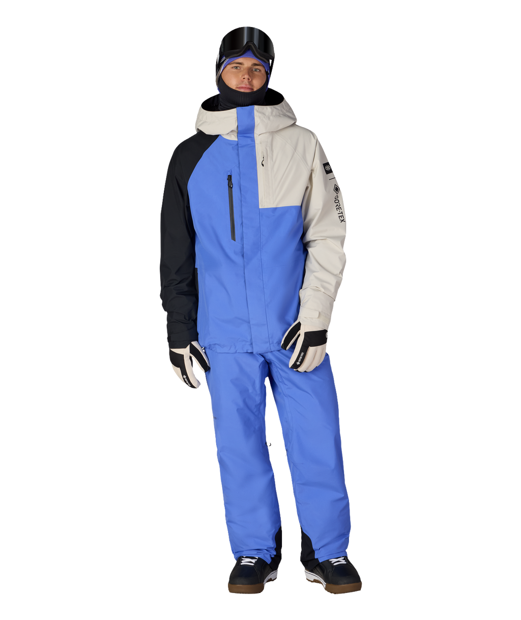 MENS GORE-TEX CORE SHELL PANT - ALPENGLOW BLUE