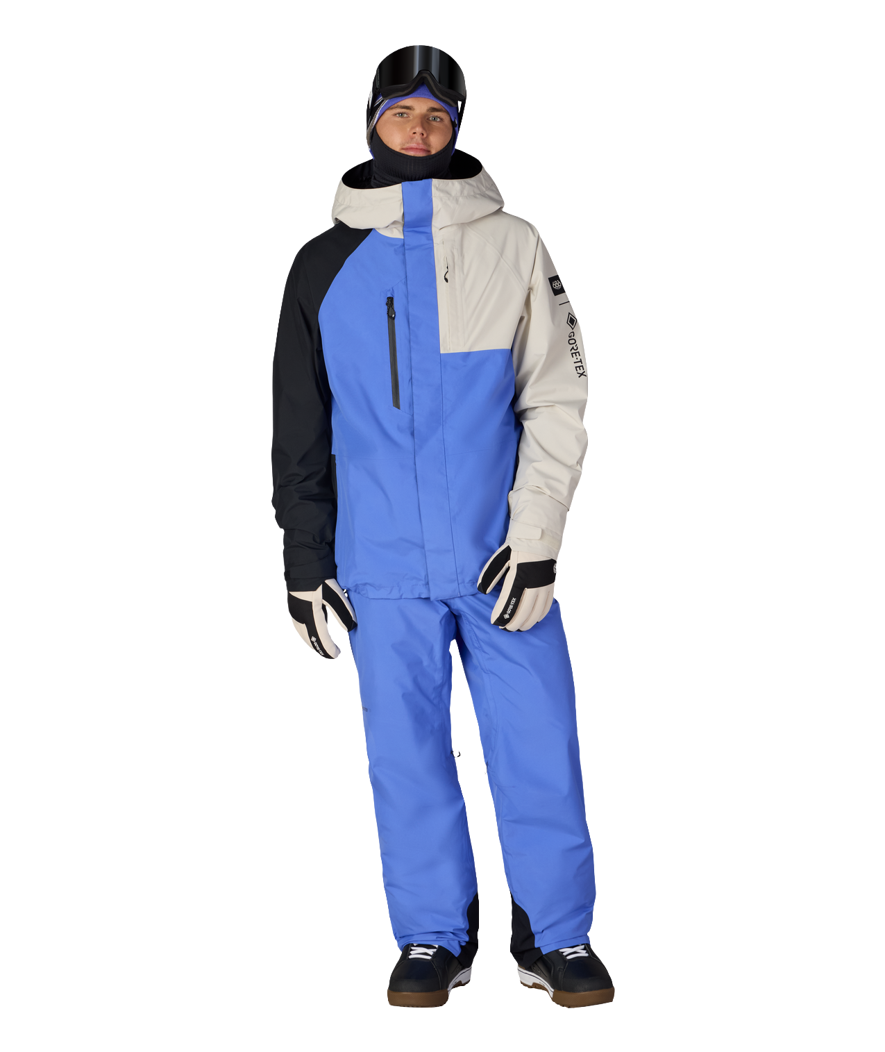 MENS GORE-TEX CORE SHELL PANT - ALPENGLOW BLUE
