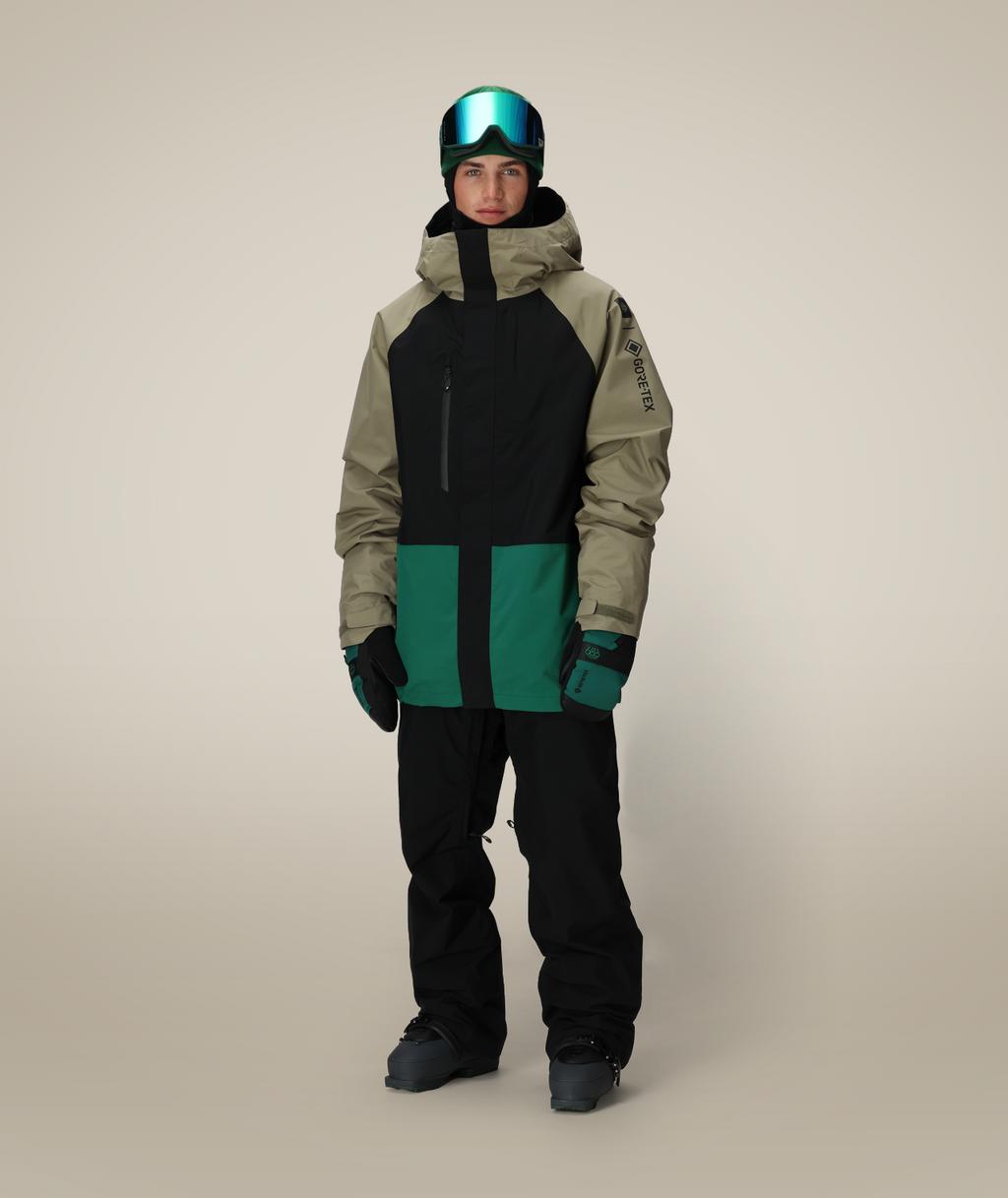 MENS GORE-TEX CORE SHELL PANT - BLACK