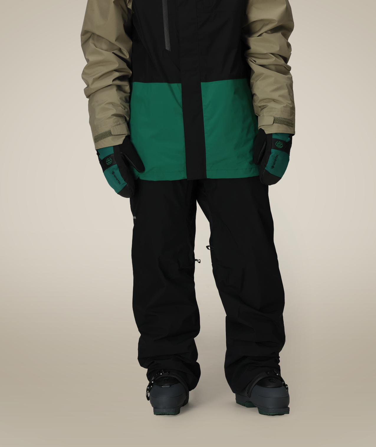 MENS GORE-TEX CORE SHELL PANT - BLACK