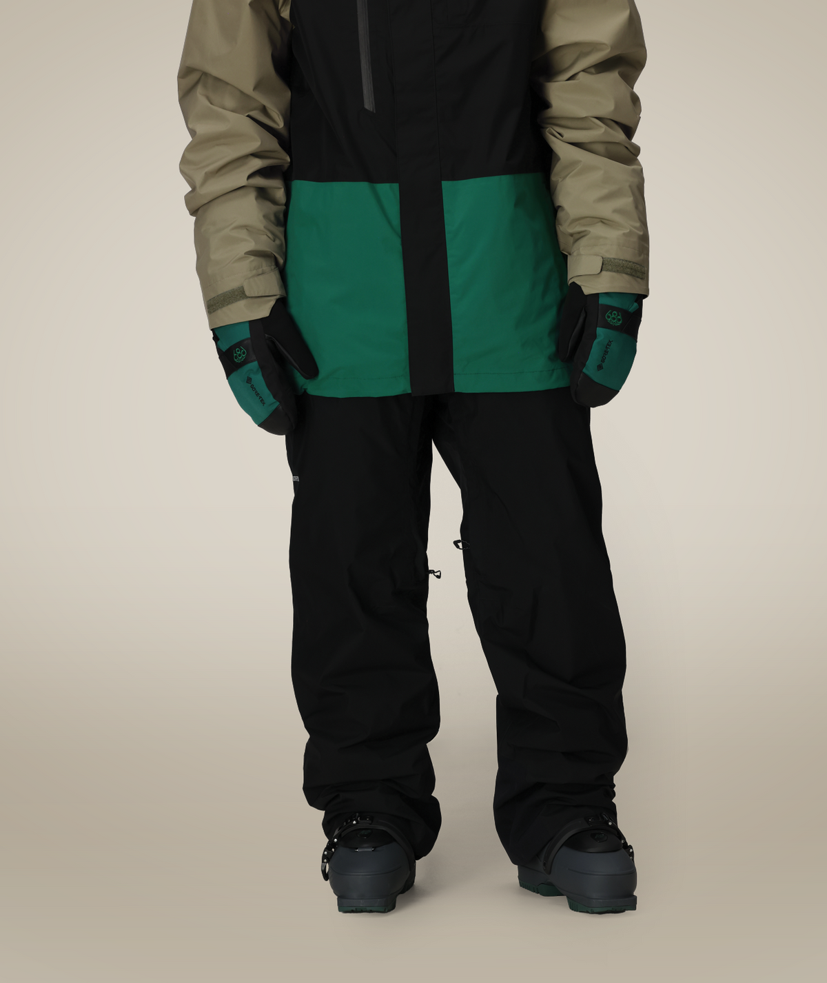 MENS GORE-TEX CORE SHELL PANT - BLACK
