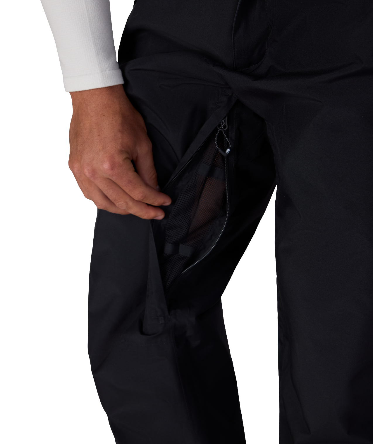 MENS GORE-TEX CORE SHELL PANT - BLACK