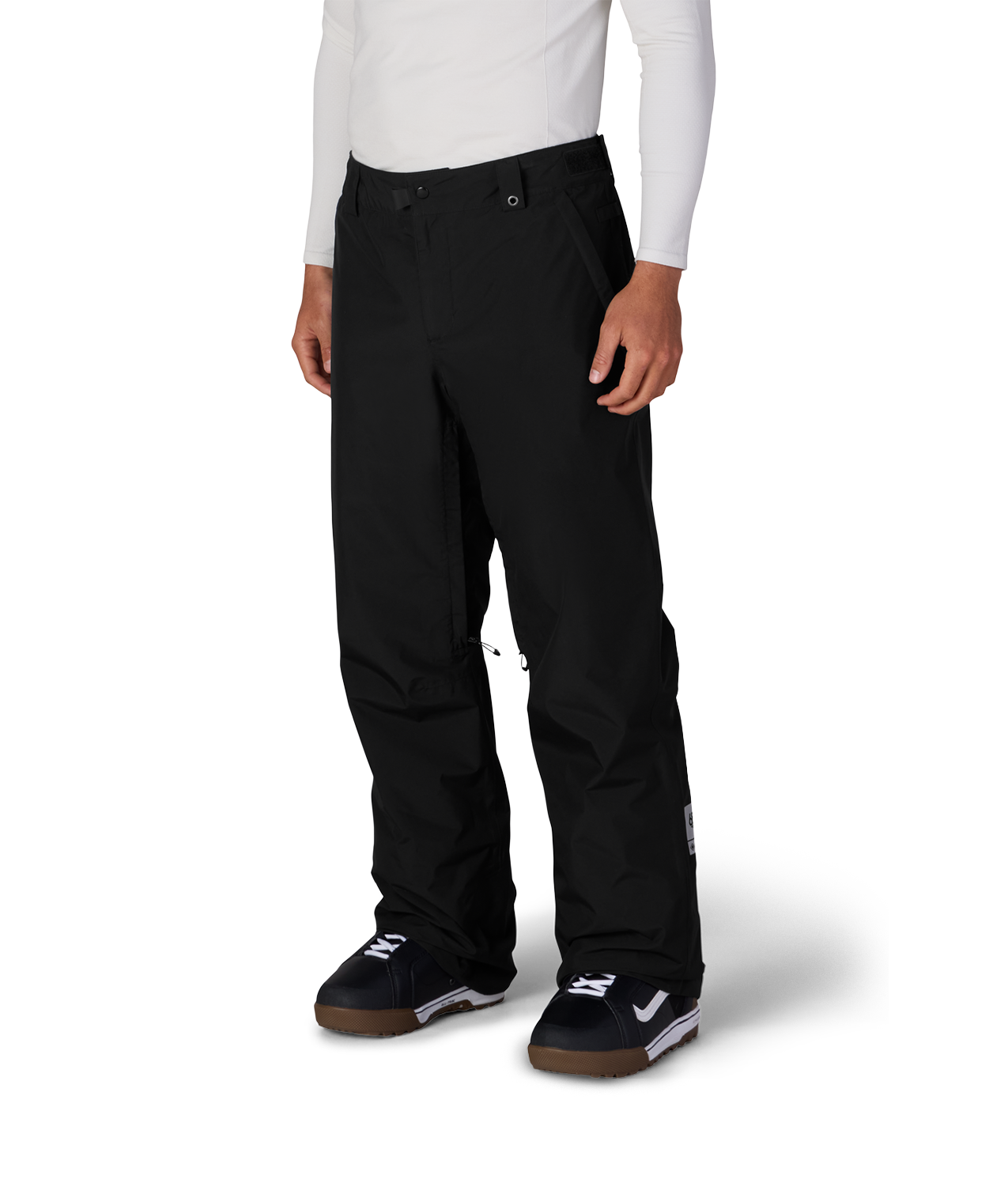 MENS GORE-TEX CORE SHELL PANT - BLACK
