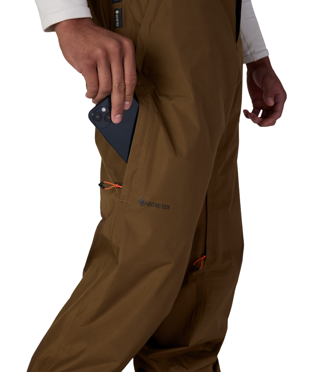 MENS GORE-TEX CORE SHELL PANT - DARK EARTH