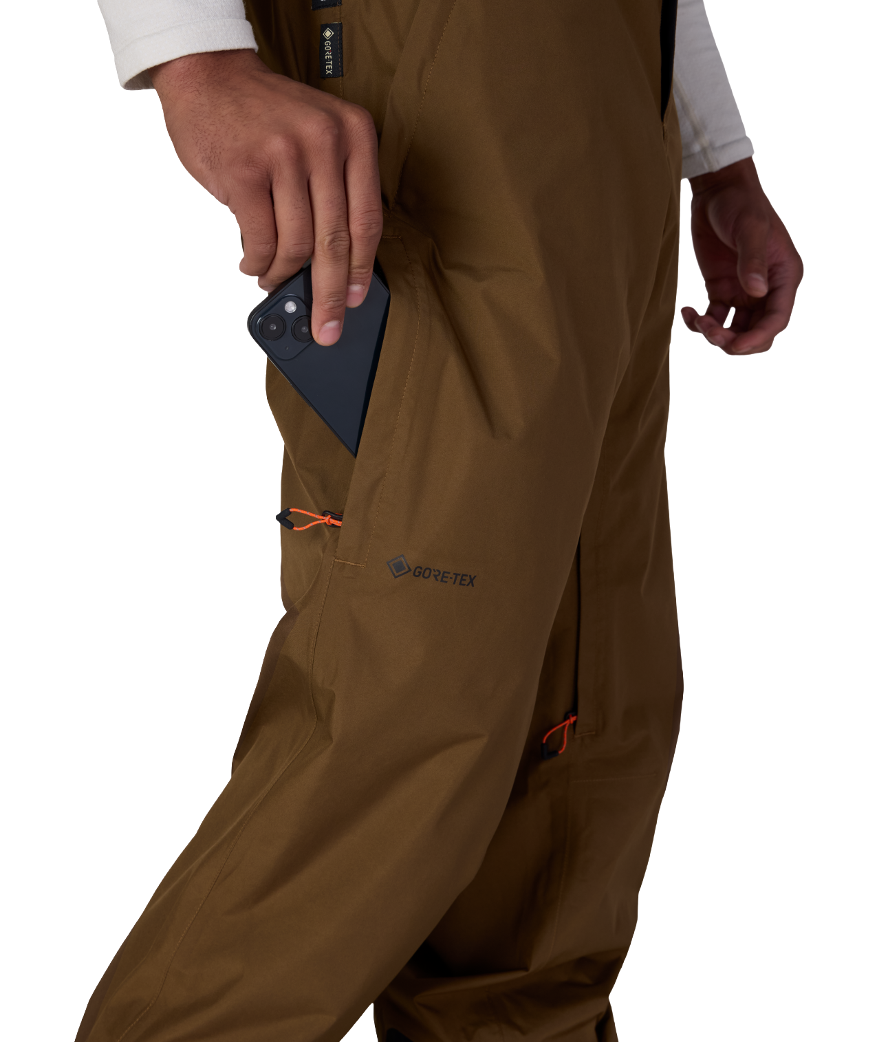 MENS GORE-TEX CORE SHELL PANT - DARK EARTH