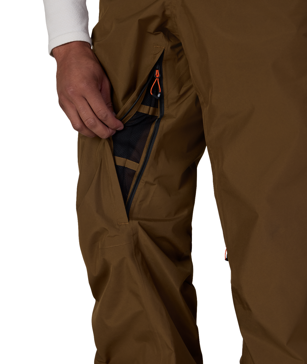 MENS GORE-TEX CORE SHELL PANT - DARK EARTH