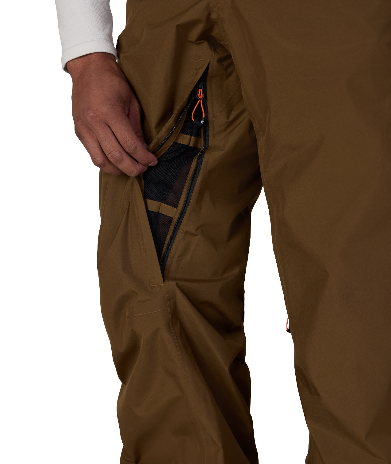 MENS GORE-TEX CORE SHELL PANT - DARK EARTH