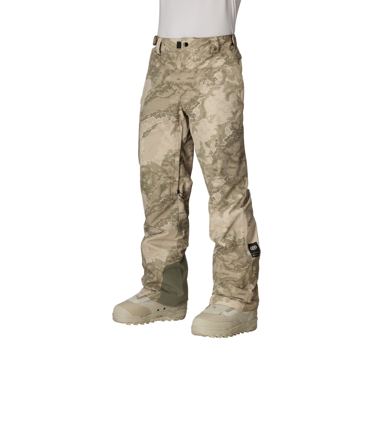 MENS GORE-TEX CORE SHELL PANT - LIMESTONE HEMISPHERE PRINT
