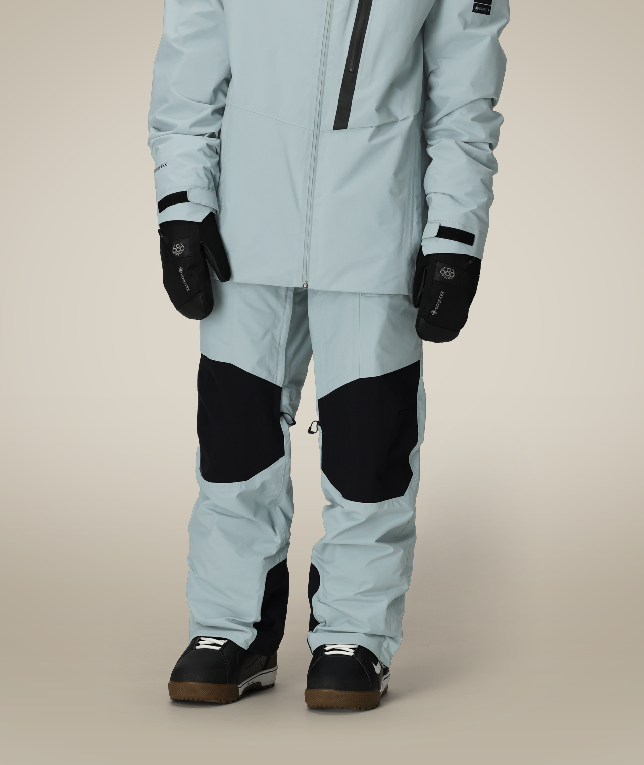 MENS GORE-TEX DISPATCH™ SHELL PANT - DUSTY MARINE COLORBLOCK