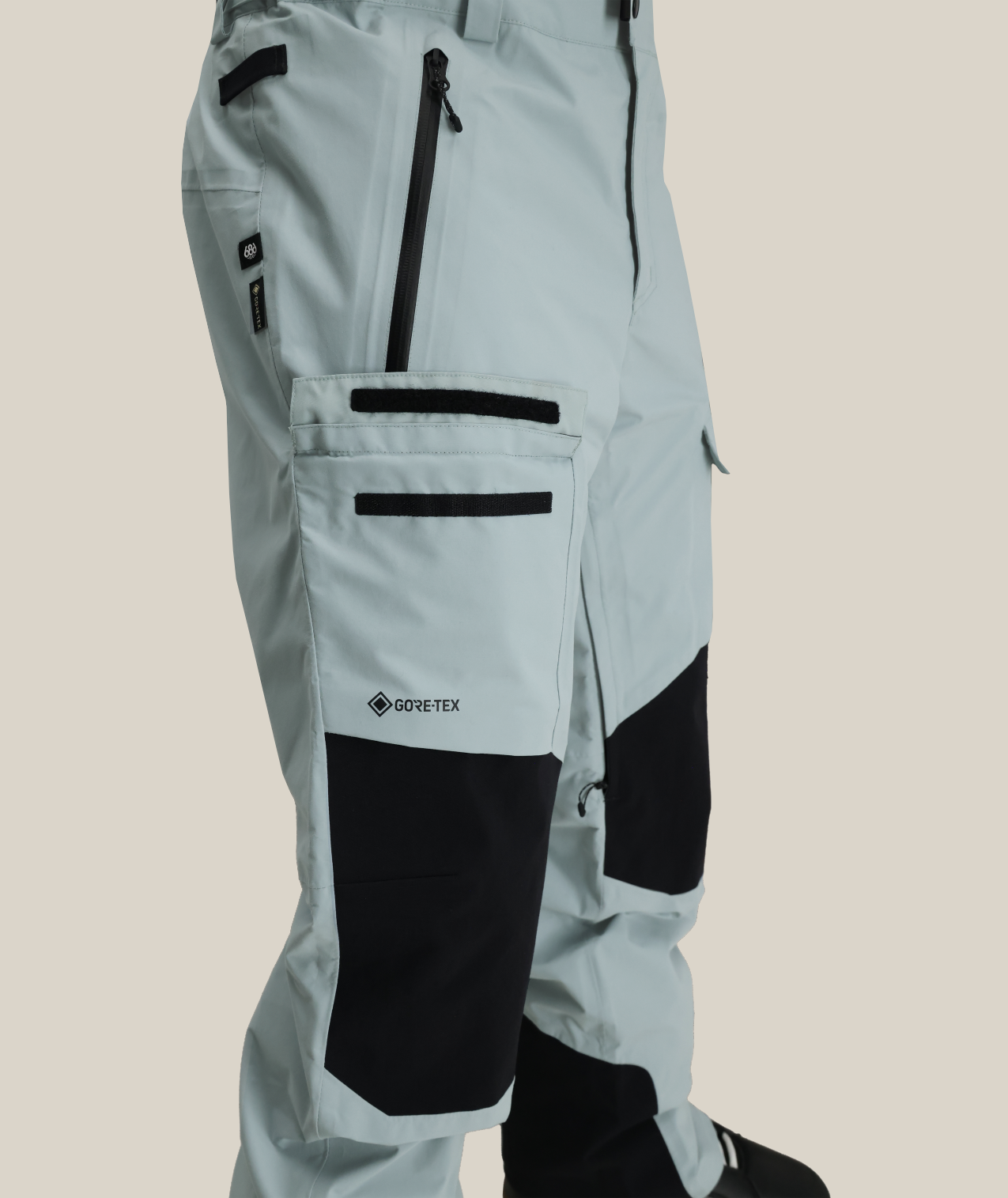 MENS GORE-TEX DISPATCH™ SHELL PANT - DUSTY MARINE COLORBLOCK
