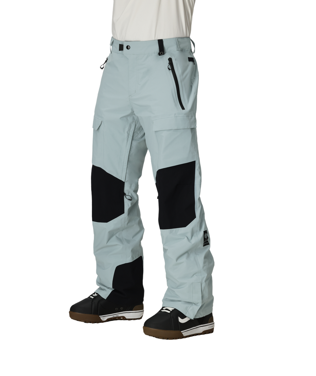 MENS GORE-TEX DISPATCH™ SHELL PANT - DUSTY MARINE COLORBLOCK