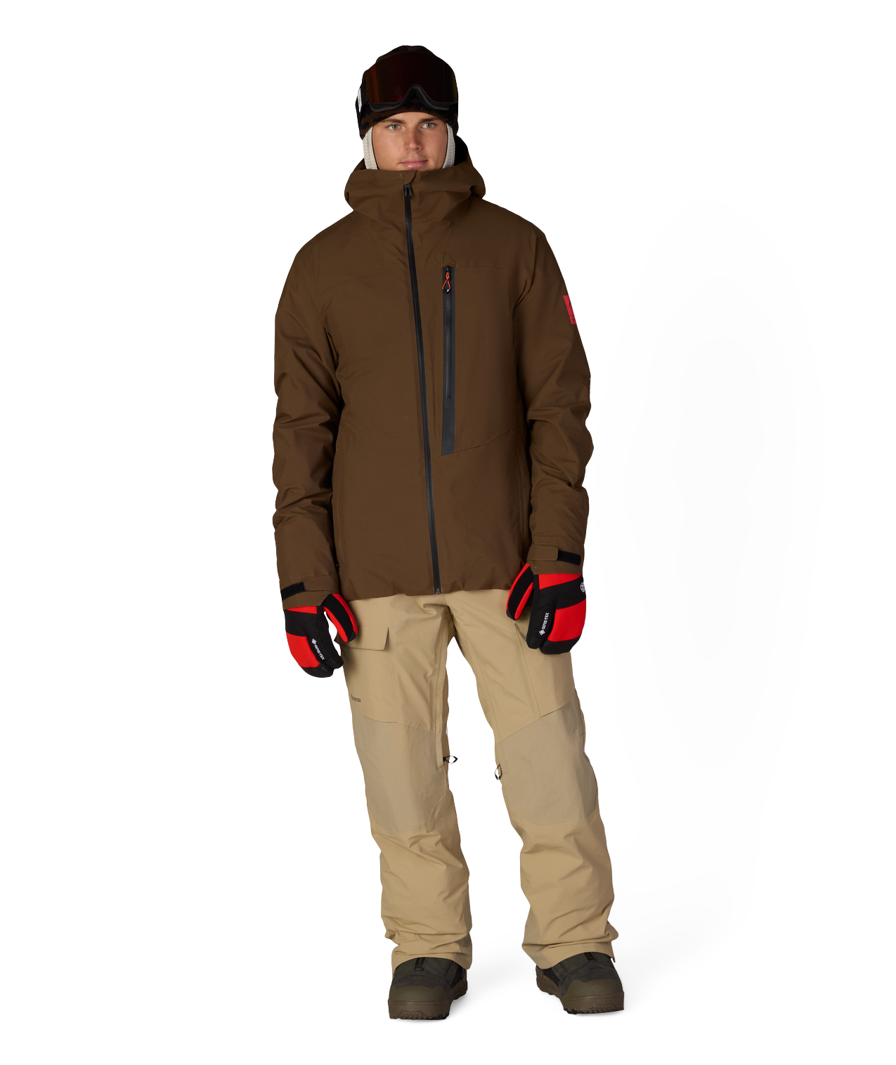 MENS GORE-TEX DISPATCH™ SHELL PANT - KHAKI