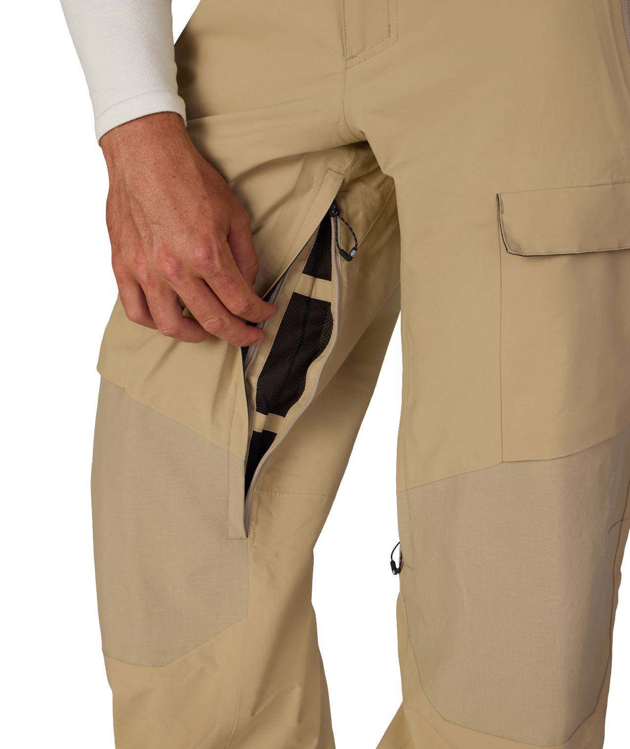 MENS GORE-TEX DISPATCH™ SHELL PANT - KHAKI