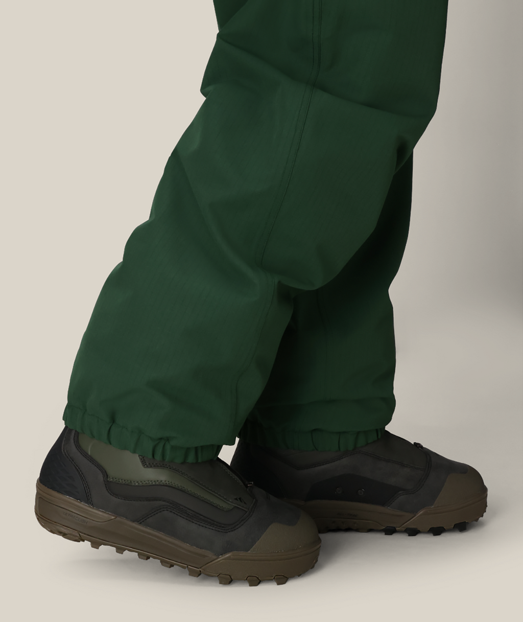 MENS DOJO SHELL PANT - MOSS GREEN RIPSTOP