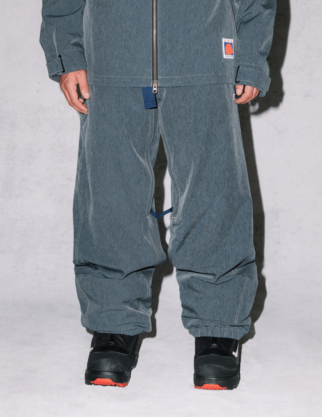 MENS DOJO SHELL PANT - NAVY DENIM