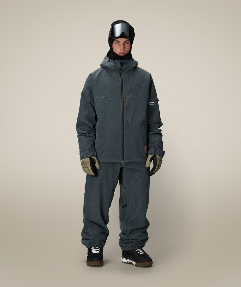 MENS DOJO SHELL PANT - NAVY DENIM