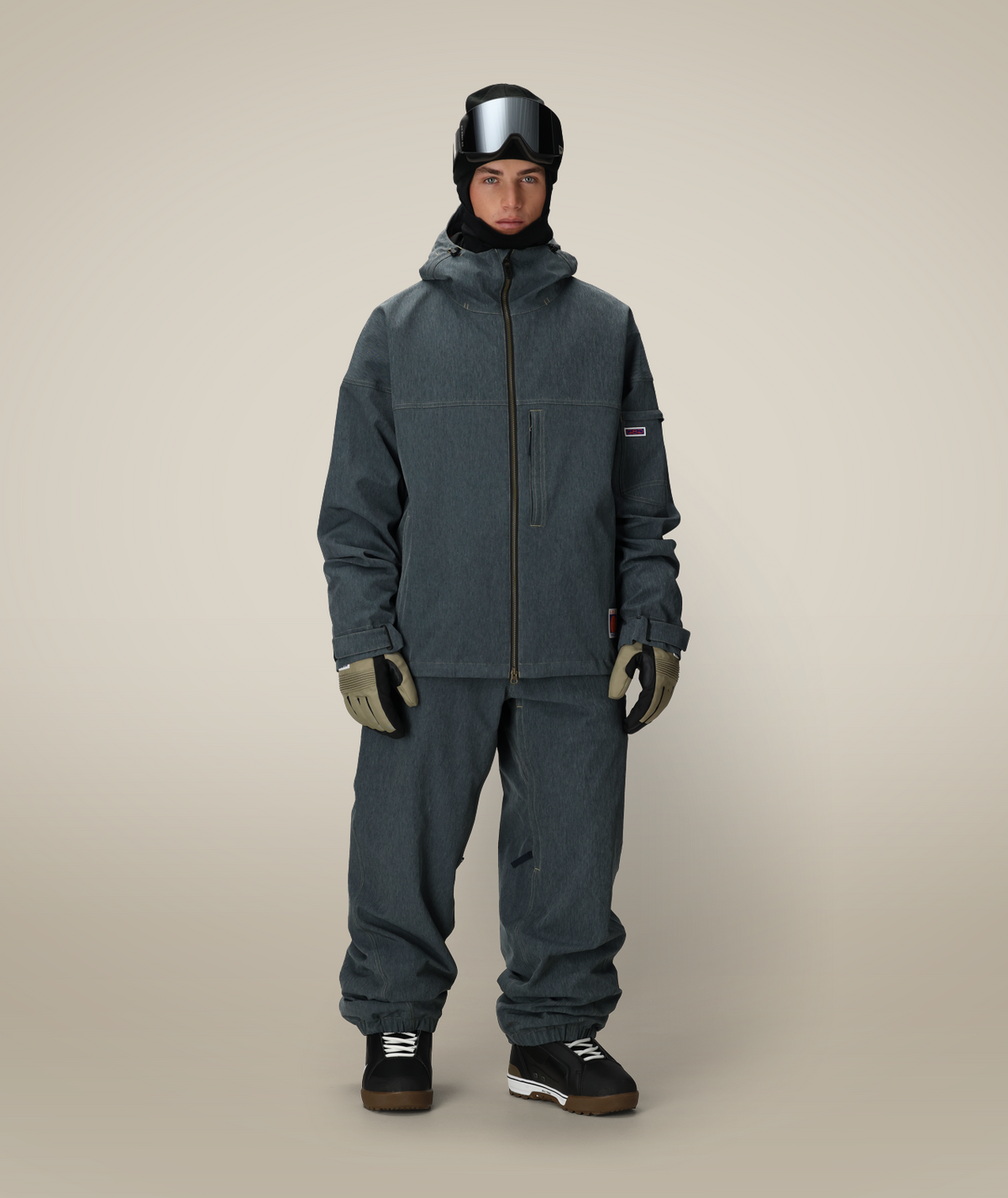MENS DOJO SHELL PANT - NAVY DENIM