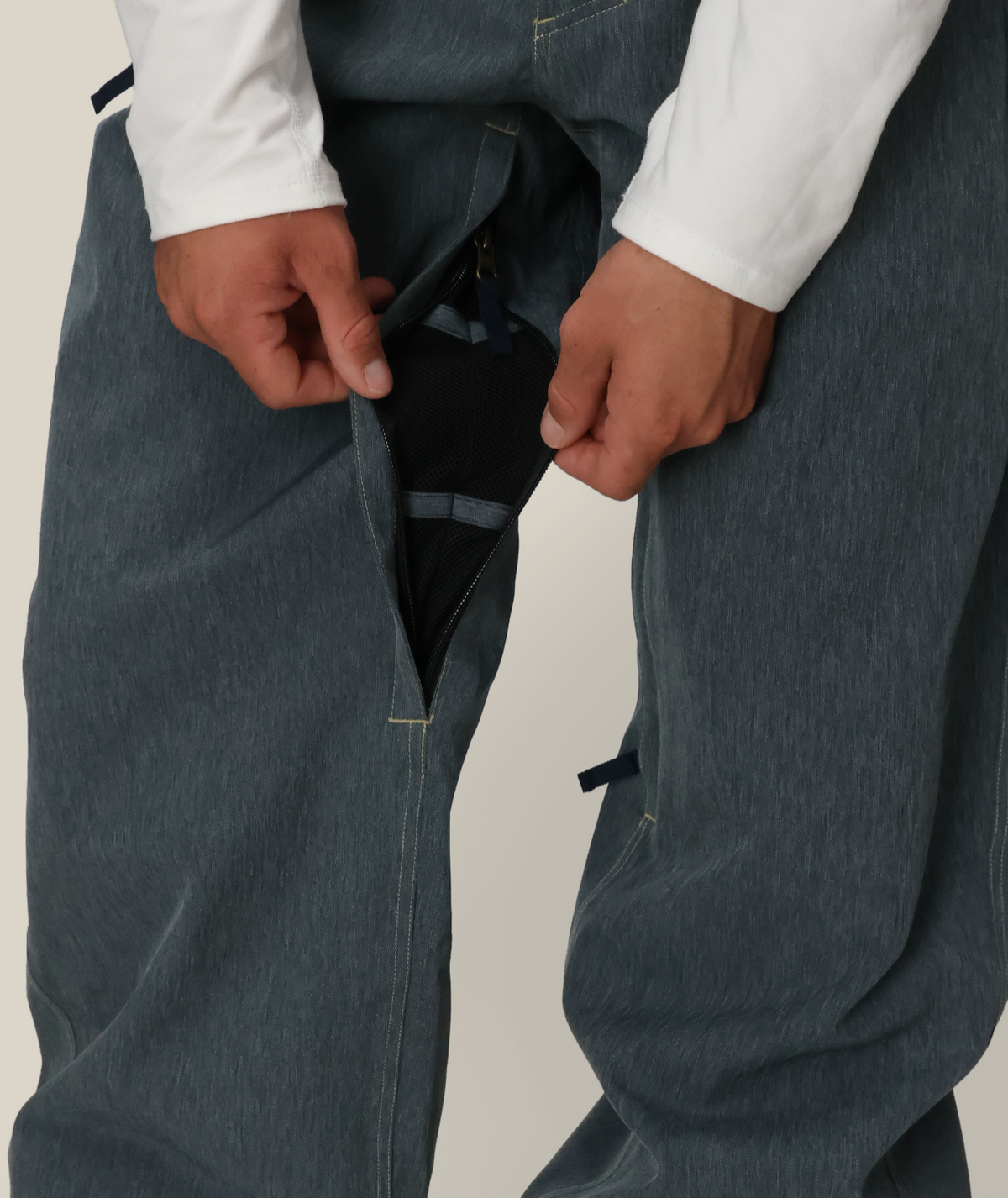 MENS DOJO SHELL PANT - NAVY DENIM