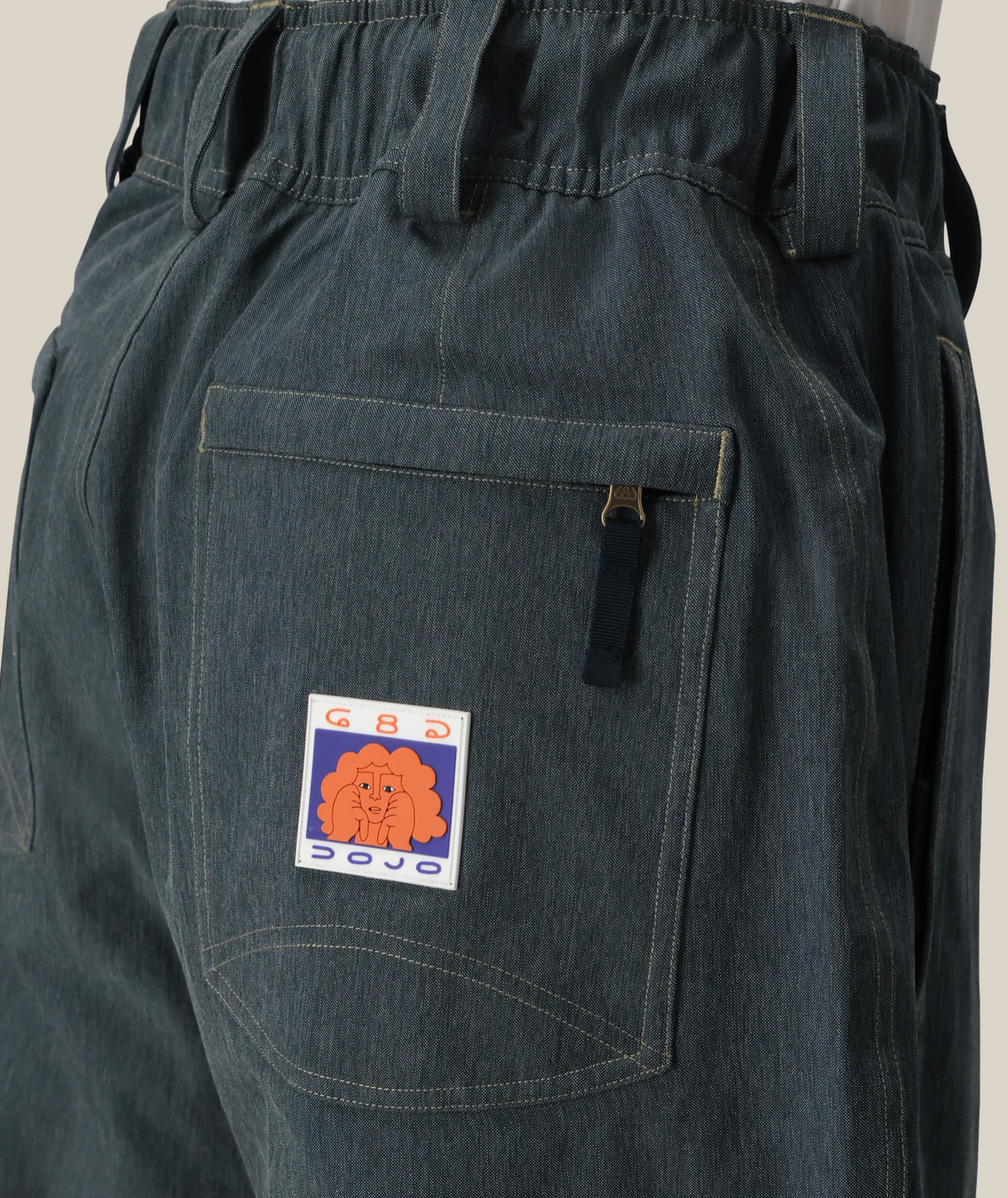 MENS DOJO SHELL PANT - NAVY DENIM