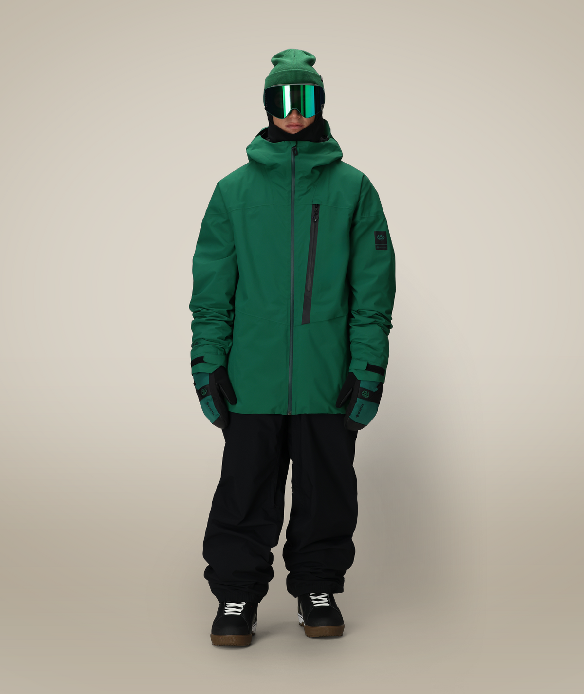 MENS GORE-TEX DOJO SHELL PANT - BLACK
