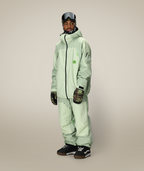 MENS 686 HUF DOUBLE H SHELL PANT - HUF GREEN COLORBLOCK