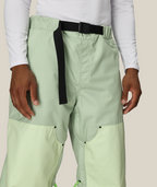 MENS 686 HUF DOUBLE H SHELL PANT - HUF GREEN COLORBLOCK