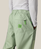 MENS 686 HUF DOUBLE H SHELL PANT - HUF GREEN COLORBLOCK