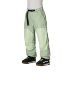 MENS 686 HUF DOUBLE H SHELL PANT - HUF GREEN COLORBLOCK