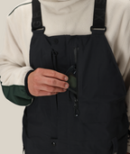 MENS GORE-TEX DISPATCH™ SHELL BIB - BLACK