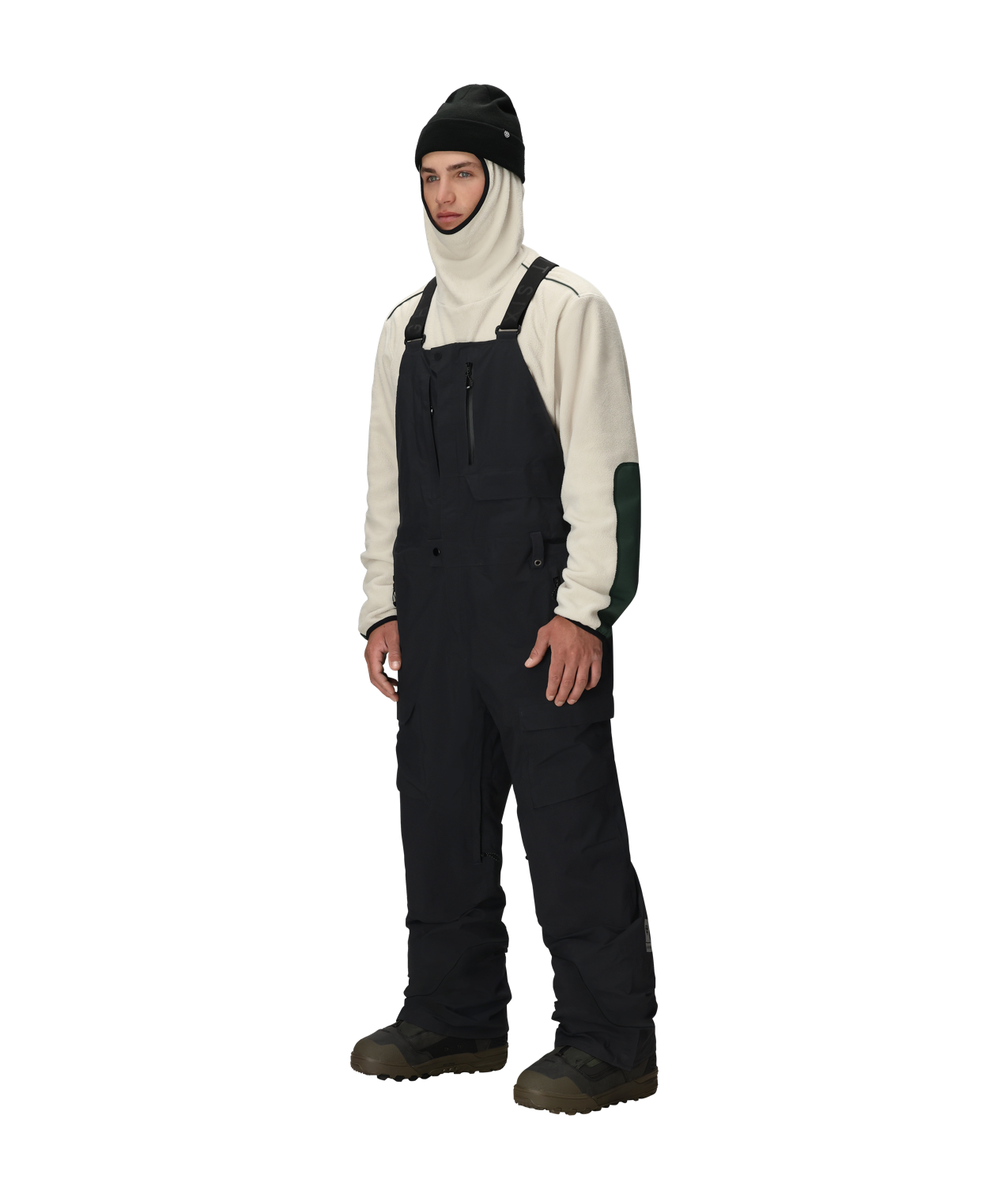 MENS GORE-TEX DISPATCH™ SHELL BIB - BLACK