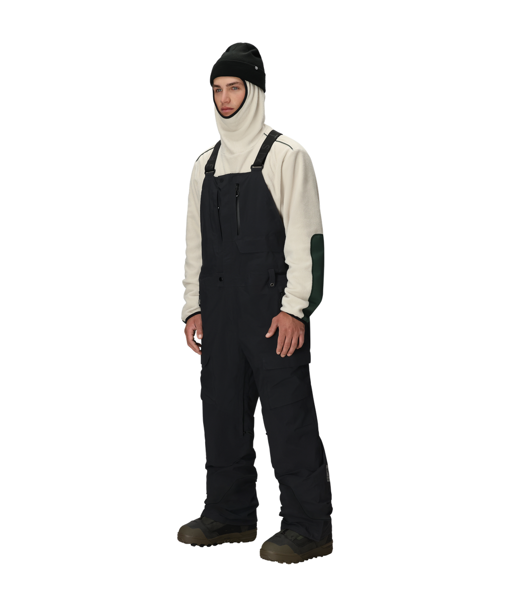 MENS GORE-TEX DISPATCH™ SHELL BIB - BLACK