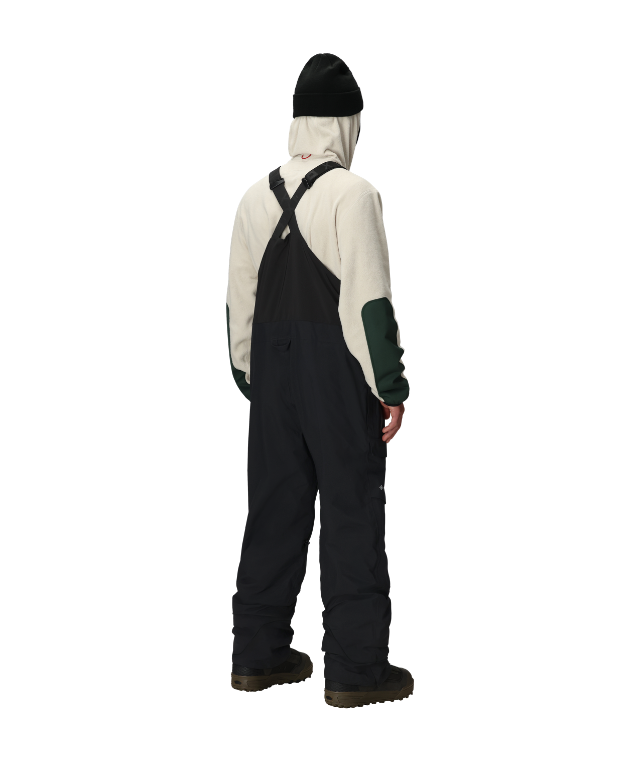 MENS GORE-TEX DISPATCH™ SHELL BIB - BLACK