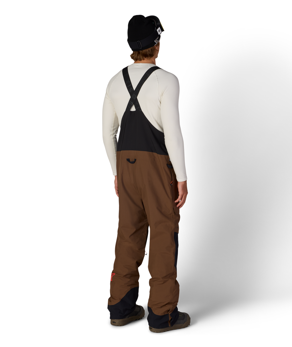 MENS GORE-TEX DISPATCH™ SHELL BIB - DARK EARTH