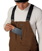 MENS GORE-TEX DISPATCH™ SHELL BIB - DARK EARTH