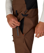 MENS GORE-TEX DISPATCH™ SHELL BIB - DARK EARTH