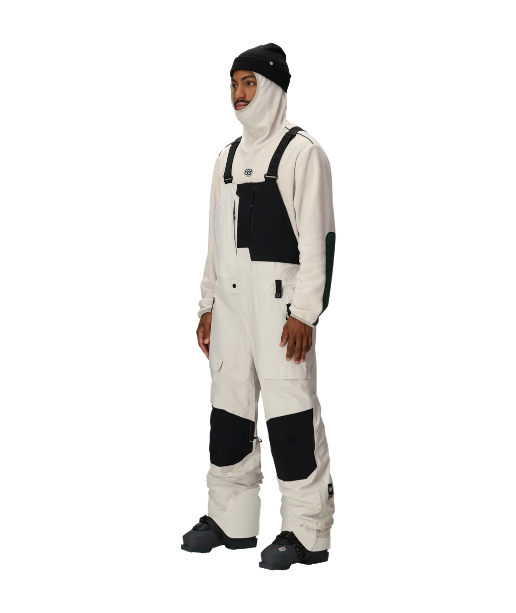 MENS GORE-TEX DISPATCH™ SHELL BIB - LIMESTONE COLORBLOCK