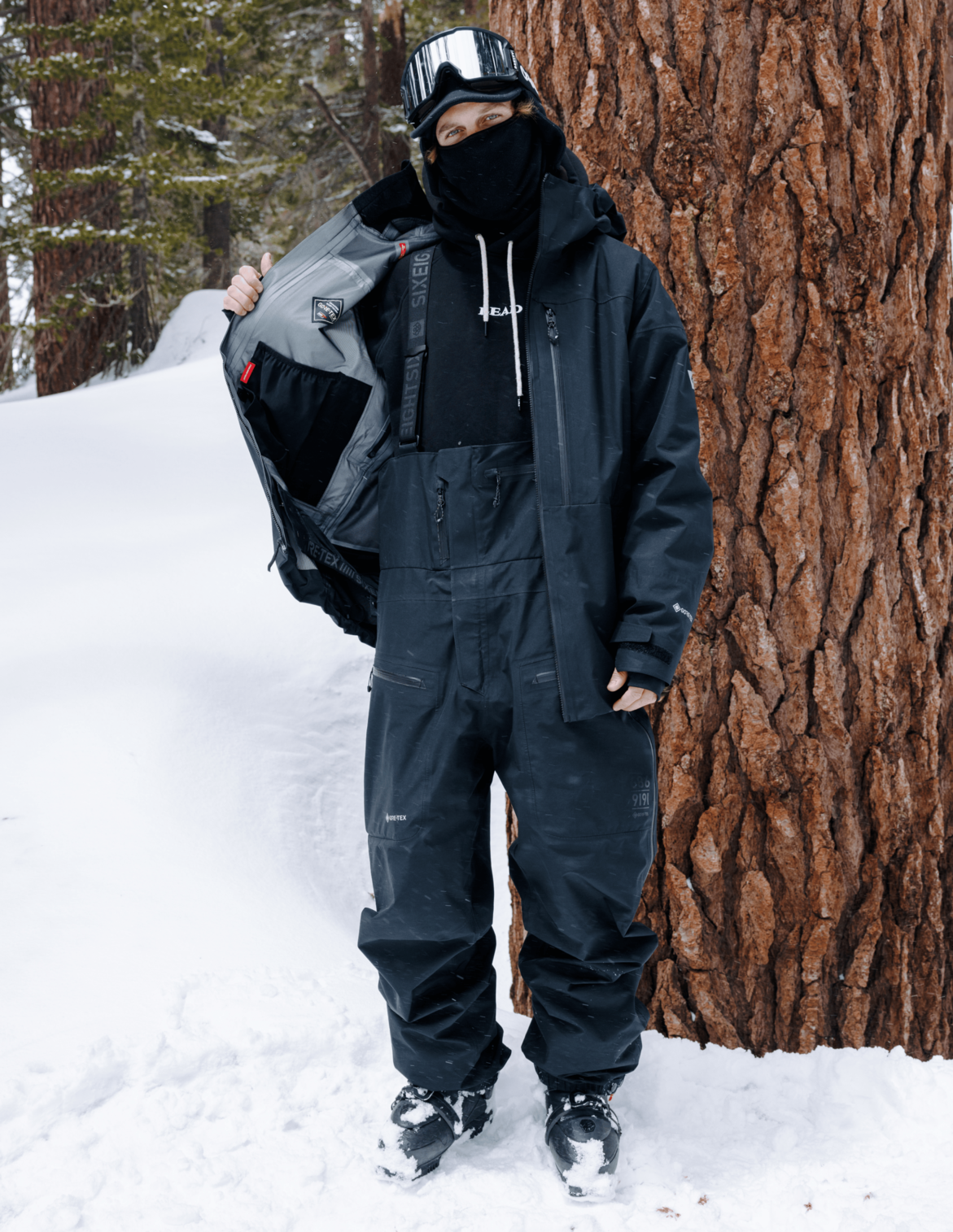 MENS GORE-TEX 3L ATV BIB - BLACK