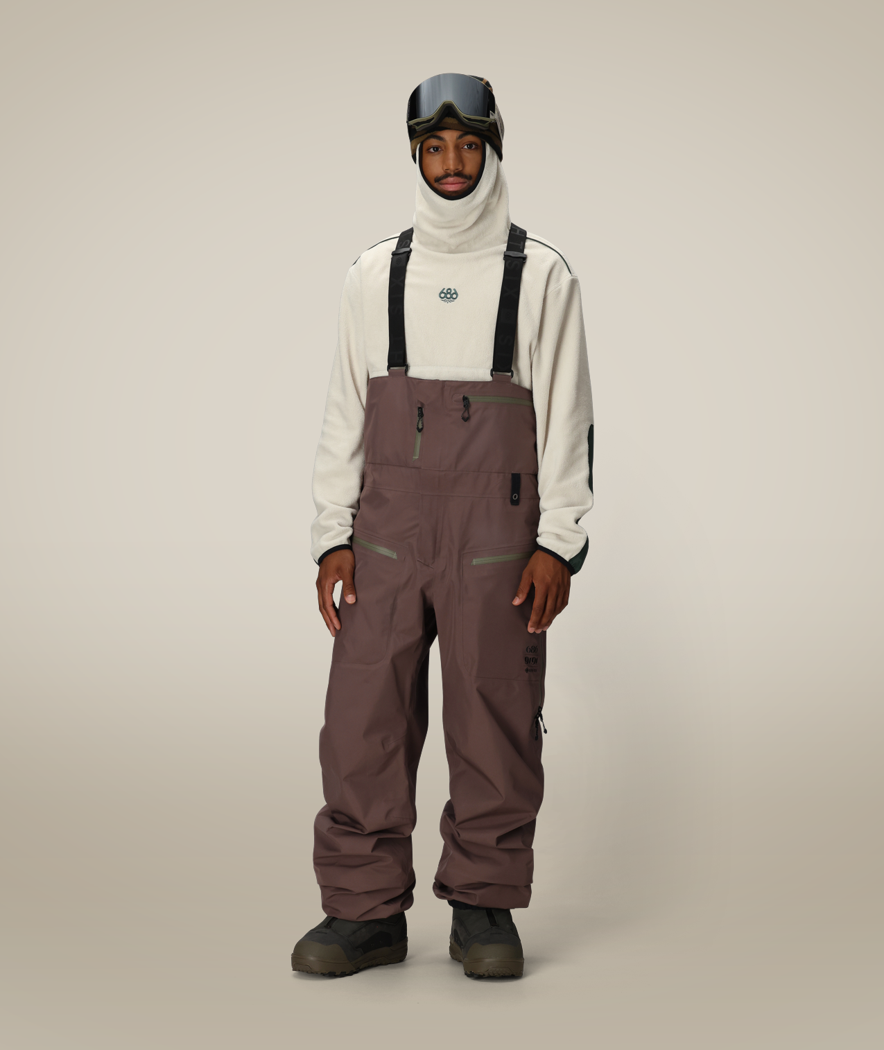 MENS GORE-TEX 3L ATV BIB - PEPPERCORN