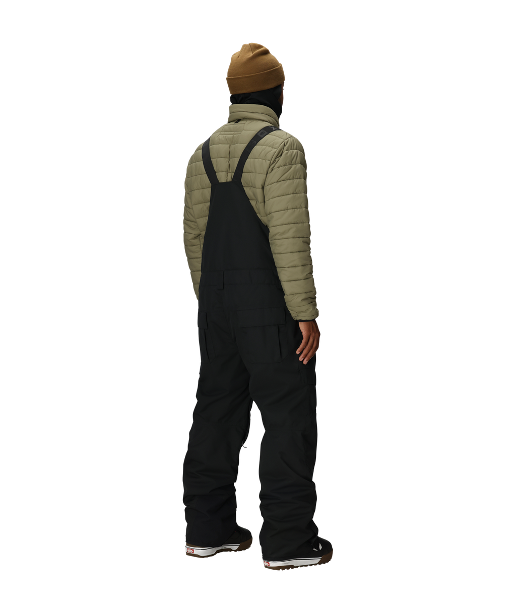 MENS HOT LAP™ INSULATED BIB - BLACK