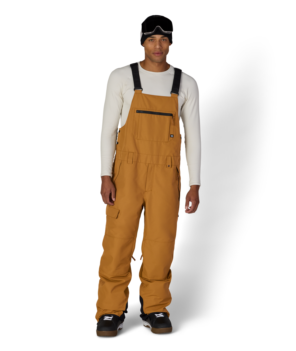 MENS HOT LAP™ INSULATED BIB - BRONZE RIPSTOP