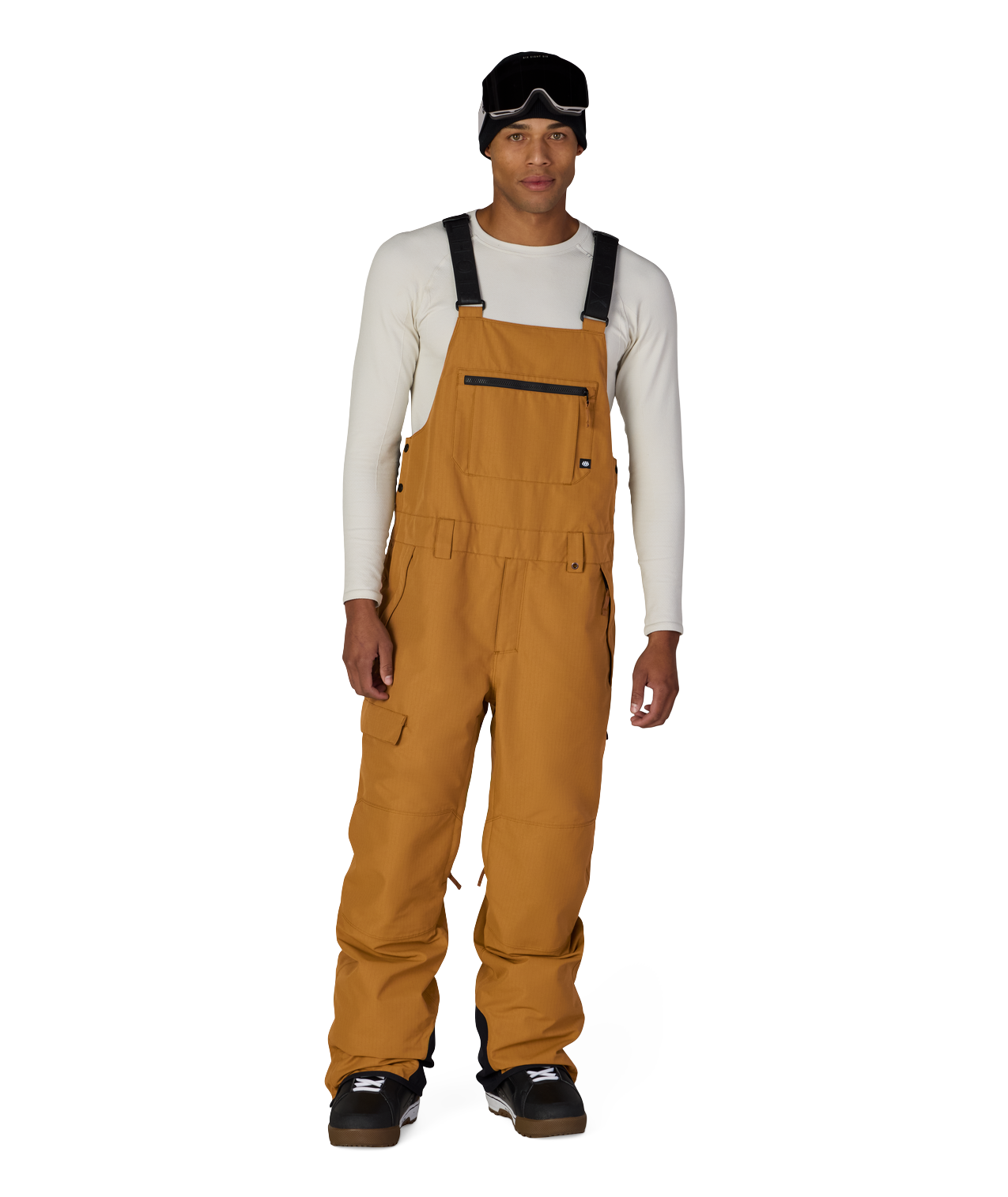 MENS HOT LAP™ INSULATED BIB - BRONZE RIPSTOP