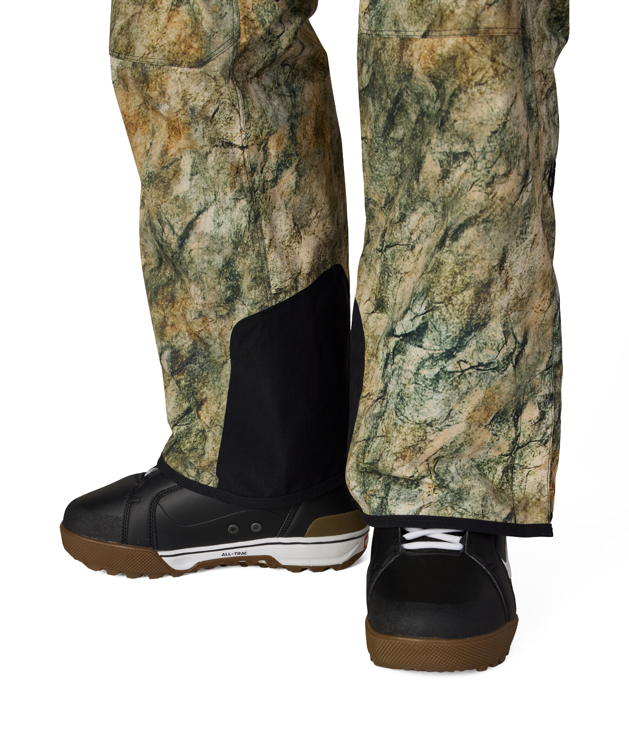 MENS HOT LAP™ INSULATED BIB - KHAKI GRUNGE