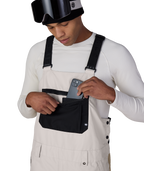 MENS HOT LAP™ INSULATED BIB - LIMESTONE KHAKI COLORBLOCK