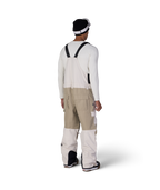 MENS HOT LAP™ INSULATED BIB - LIMESTONE KHAKI COLORBLOCK