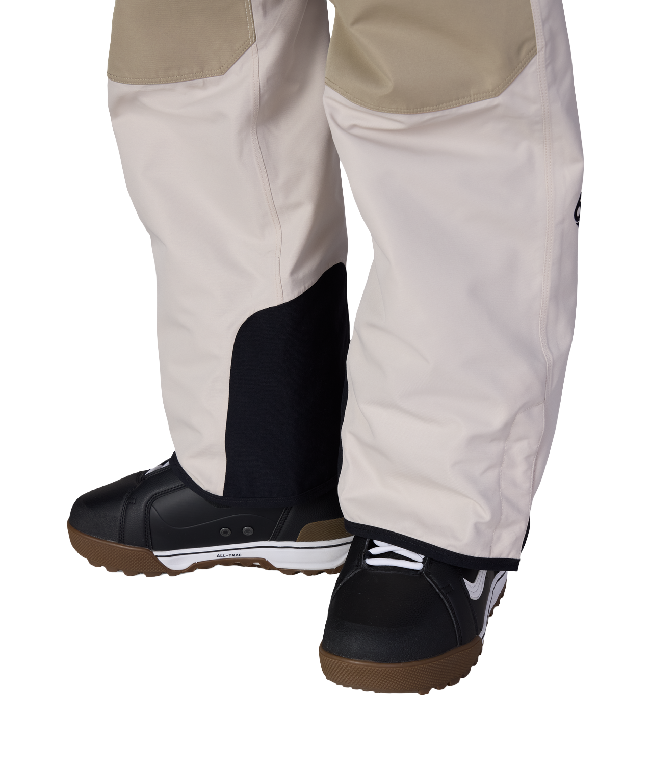MENS HOT LAP™ INSULATED BIB - LIMESTONE KHAKI COLORBLOCK