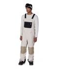 MENS HOT LAP™ INSULATED BIB - LIMESTONE KHAKI COLORBLOCK