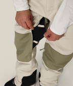 MENS HOT LAP™ INSULATED BIB - LIMESTONE COLORBLOCK