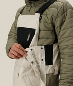 MENS HOT LAP™ INSULATED BIB - LIMESTONE COLORBLOCK
