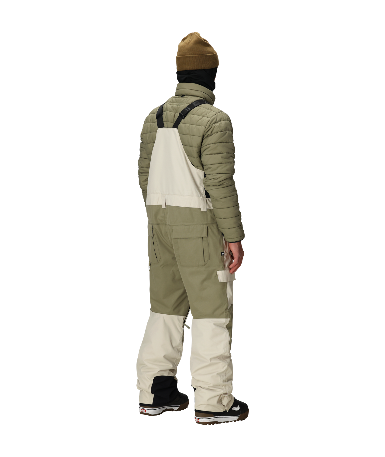 MENS HOT LAP™ INSULATED BIB - LIMESTONE COLORBLOCK