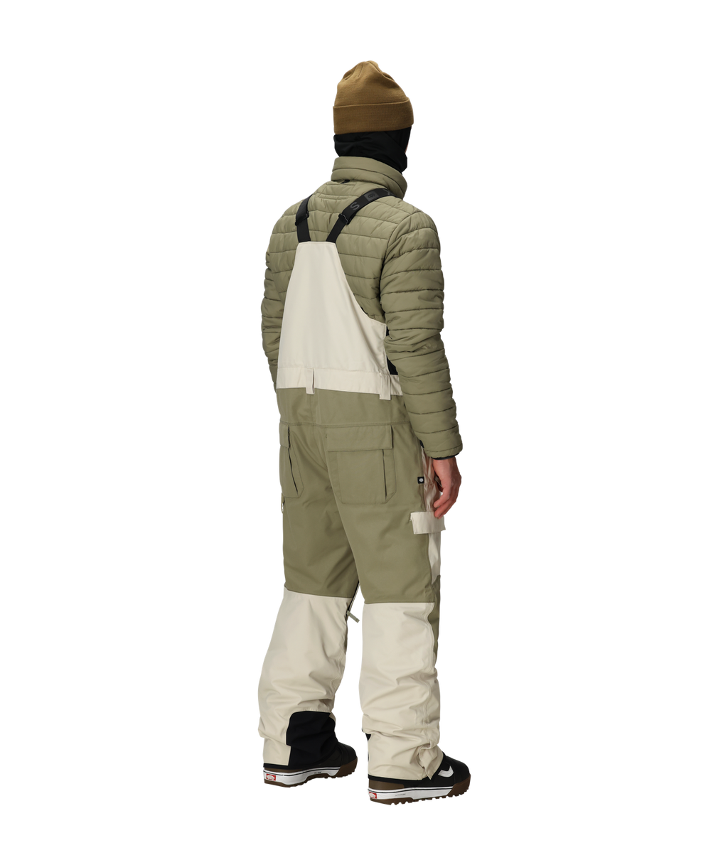 MENS HOT LAP™ INSULATED BIB - LIMESTONE COLORBLOCK